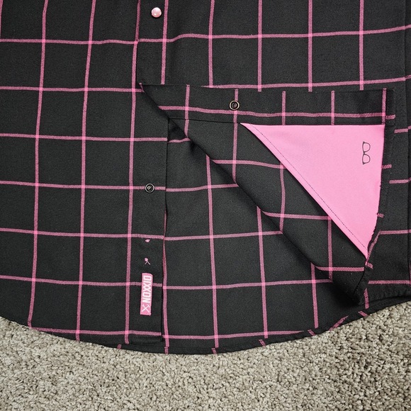 Dixxon Flannel Co Shirt Men's Medium "The Hope" Pearl Snap Plaid Long Sleeve - Picture 4 of 7